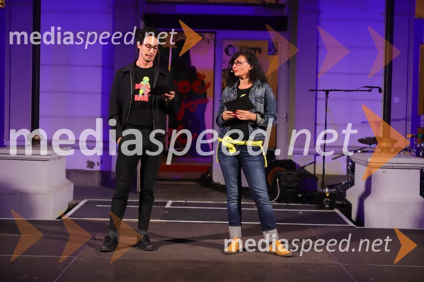  Žan Koprivnik, pianist;  Mirjana Šajinović, igralkaDRAMANJE, večer mariborske Drame