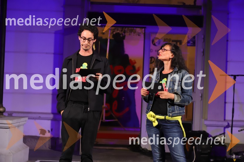  Žan Koprivnik, pianist;  Mirjana Šajinović, igralkaDRAMANJE, večer mariborske Drame