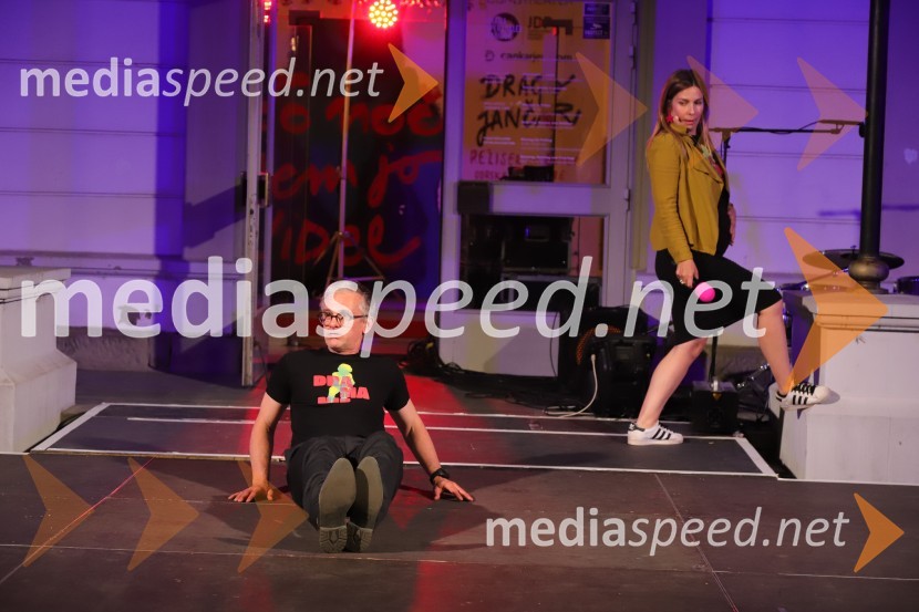  Vladimir Vlaškalić, igralec;  Ana Urbanc, igralkaDRAMANJE, večer mariborske Drame