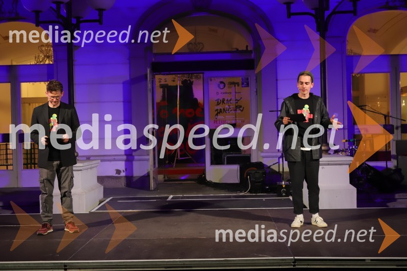  Matevž Biber, igralec;  Petja Labović, igralecDRAMANJE, večer mariborske Drame