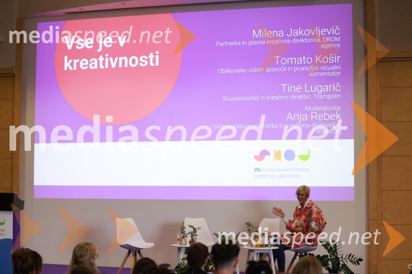  Anja Rebek,  ustanoviteljica, partnerka in kreativna direktorica, Fabulatorij d.o.o.26. SKOJ, drugi dan konference
