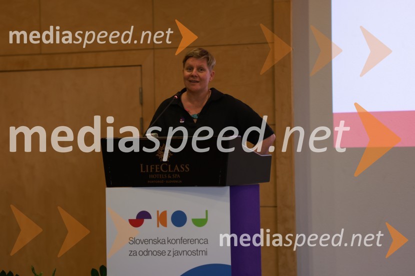  Tina Cipot, vodja korporativnega komuniciranja, Lidl Slovenija, predsednica PRSS26. SKOJ, drugi dan konference