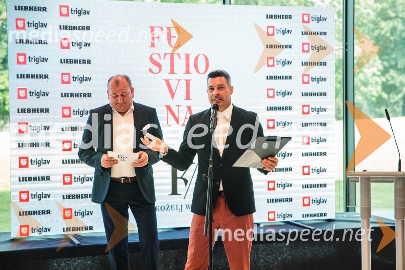  Jože Koželj, direktor Koželj d.o.o.;  Klemen Bučan, radijski voditelj, stand-up komik, DJJubilejni 10. Festvina