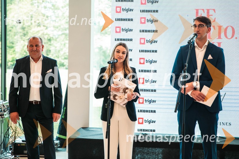  Jože Koželj, direktor Koželj d.o.o.;  Lucija Koželj, Koželj d.o.o.;  Rok Koželj, Koželj d.o.o.Jubilejni 10. Festvina