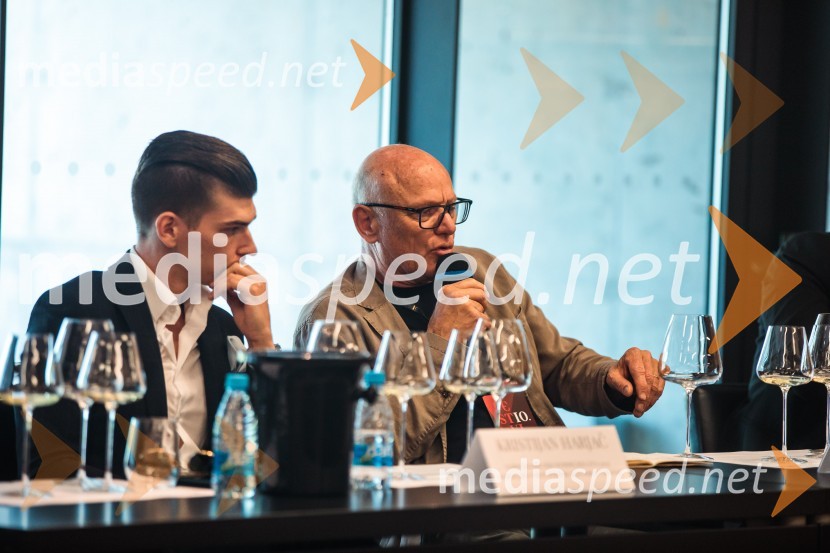  Kristijan Harjač, vodja restavracije, Agli Amici Rovinj;  Matjaž PovšeJubilejni 10. Festvina