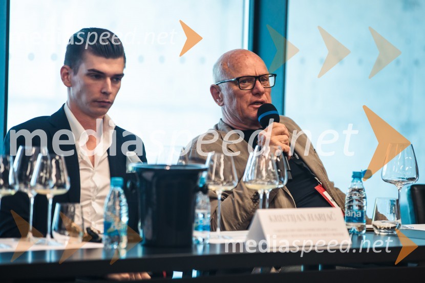  Kristijan Harjač, vodja restavracije, Agli Amici Rovinj;  Matjaž PovšeJubilejni 10. Festvina