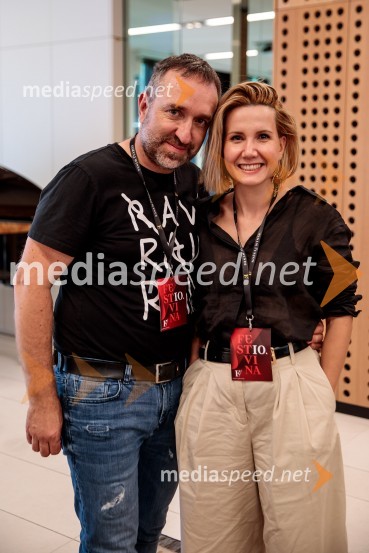  Borut  Cvetko, kreativni direktor, Mediaspeed d.o.o.;  Natalija Cvetko, Mediaspeed d.o.o.Jubilejni 10. Festvina