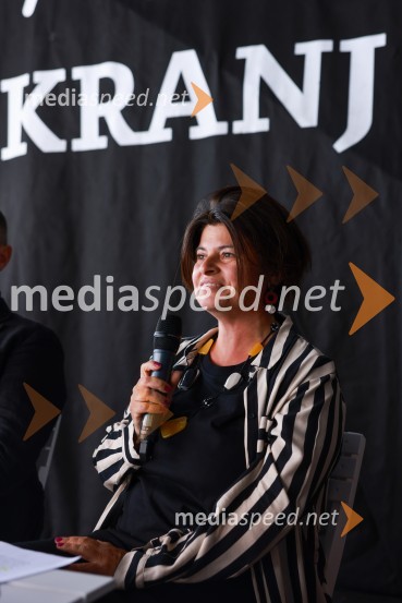  Fernanda Prado Verčič, ustanoviteljica in direktorica, Kranj Foto FestPrešerno poletje 2024, novinarska konferenca