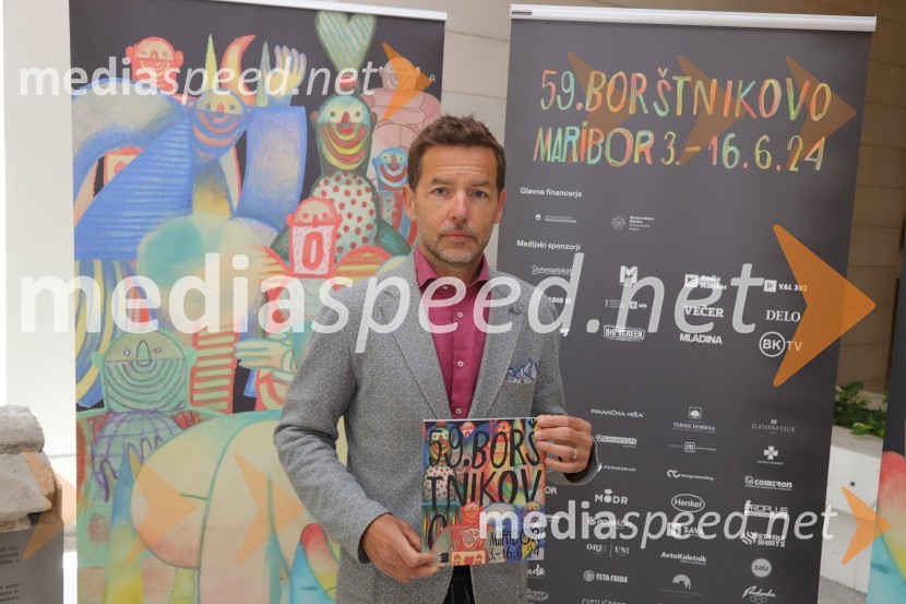  Aleš Novak, umetniški direktor Festival Borštnikovo srečanjeNovinarska konferenca pred začetkom 59. Festivala Borštnikovo srečanje