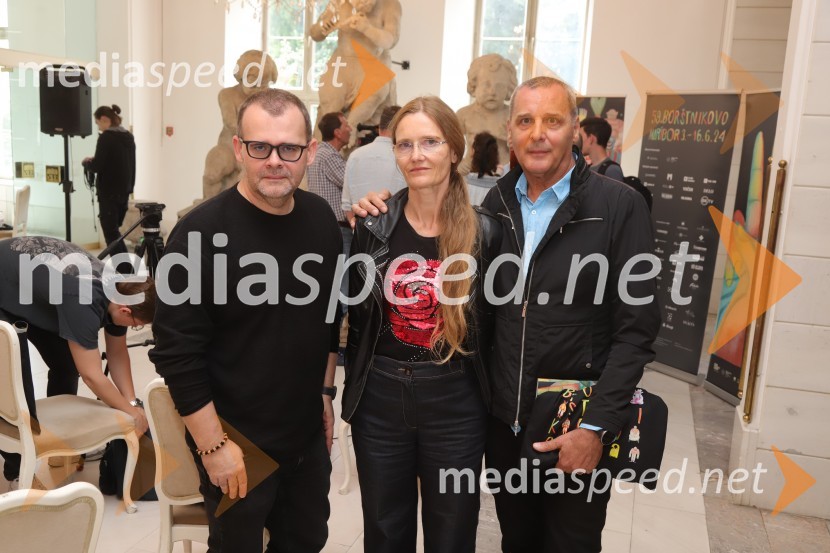  Alan Kavčič, predstavnik za odnose z javnostmi SNG Maribor;  Nevenka Pašek, marketing SNG Maribor;  Danilo Rošker, direktor SNG MariborNovinarska konferenca pred začetkom 59. Festivala Borštnikovo srečanje