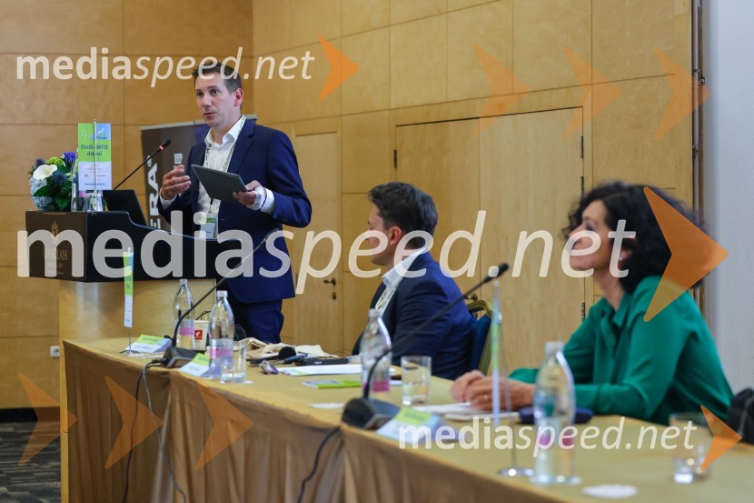  Karoly Radnai, poslovodni partner, Andersen in Hungary;  Lucijan Klemenčič, strokovnjak na davčnem področju, Odvetniška pisarna Senica & partnerji;  Danuška Bobek Gospodarič4. Find-Info dnevi 2024