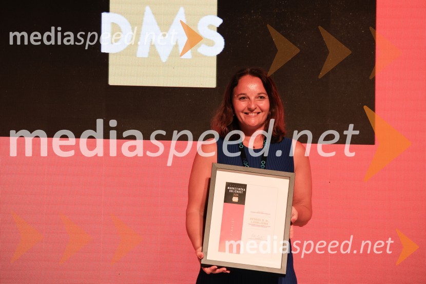  Mojca Avšič, direktorica marketinga in uporabniške izkušnje, PetrolMarketinška odličnost 2024, podelitev