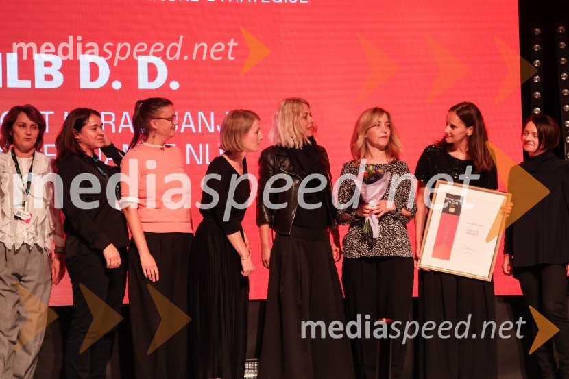  ... ;  ... ;  ... ;  ... ;  ... ;  Manja Gradišek,  namestnica direktorja oddelka Blagovna znamka in komuniciranje pri NLB d.d.;  ... ;  ... Marketinška odličnost 2024, podelitev