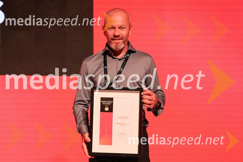  Simon Cetin, ustanovitelj in partner digitalne agencije iPROMMarketinška odličnost 2024, podelitev