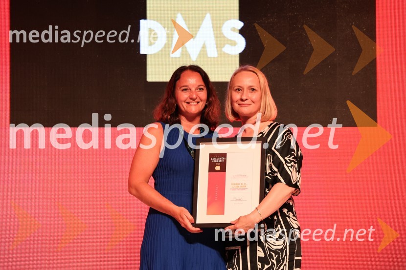  Mojca Avšič, direktorica marketinga in uporabniške izkušnje, Petrol;  ... Marketinška odličnost 2024, podelitev