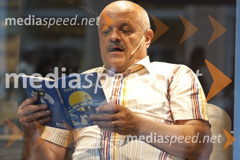 Jos Zalokar, igralecSlavni berejo v knjigarni Konzorcij
