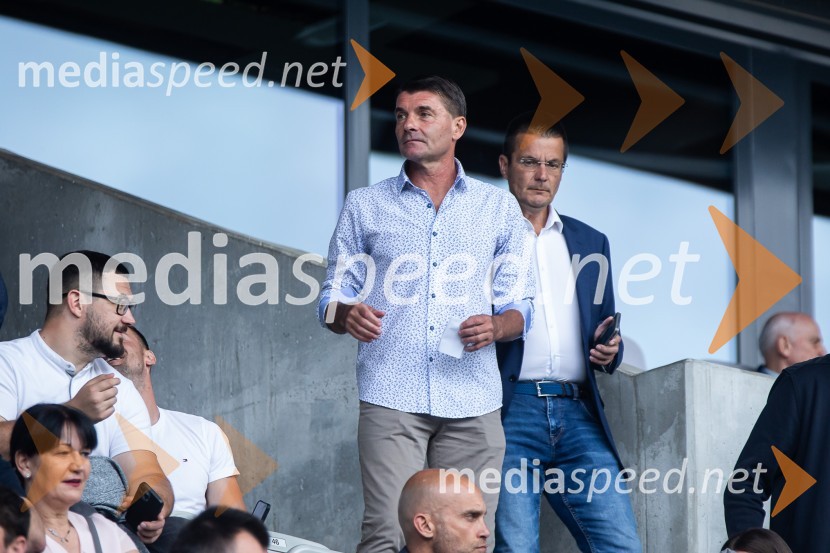  Sašo Udovič, nekdanji nogometaš; mag. Dimitrij Piciga, direktor podjetja Diogenes, d. o. o.Pripravljalna tekma za Euro 2024: Slovenija – Armenija