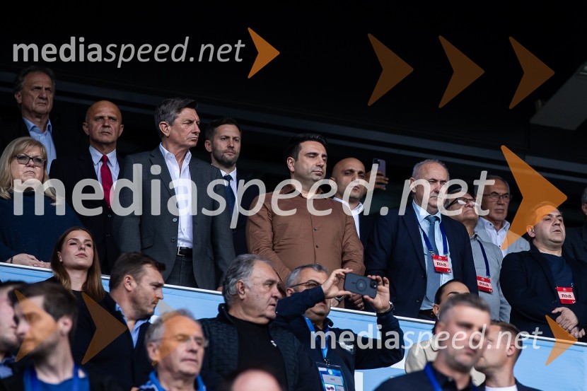  Borut Pahor, nekdanji predsednik Republike Slovenije;  ... ;  ... Pripravljalna tekma za Euro 2024: Slovenija – Armenija