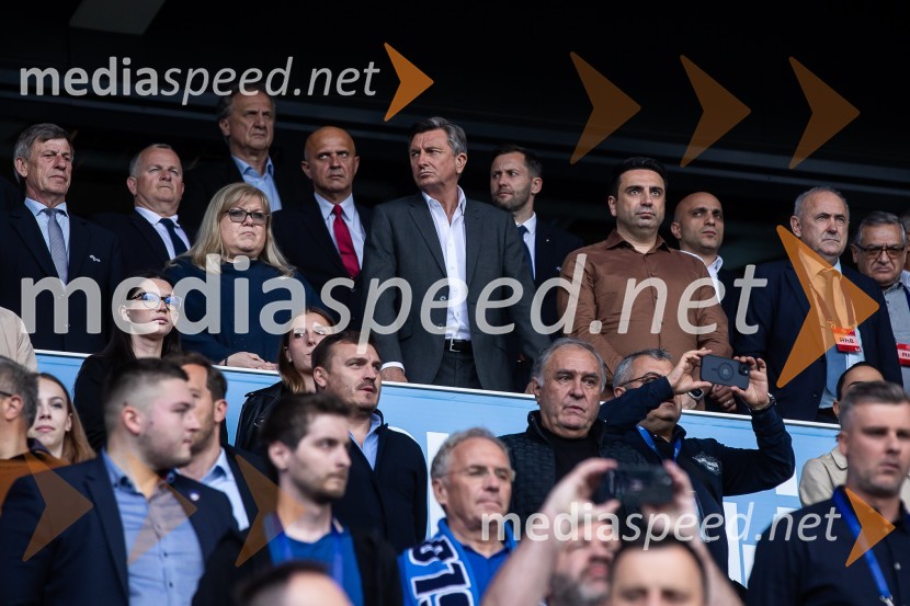  Borut Pahor, nekdanji predsednik Republike SlovenijePripravljalna tekma za Euro 2024: Slovenija – Armenija