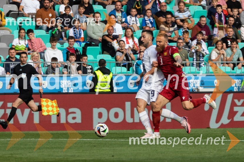  Andraž Šporar, nogometaš;  Varazdat Haroyan, nogometaš, ArmenjaPripravljalna tekma za Euro 2024: Slovenija – Armenija