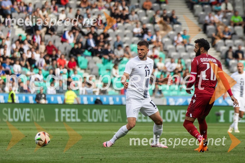  Jan Mlakar, nogometaš;  Artak Dashyan, nogometaš, ArmenijaPripravljalna tekma za Euro 2024: Slovenija – Armenija