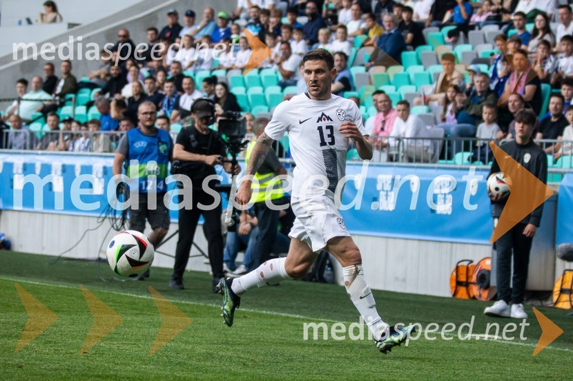  Erik Janža, nogometašPripravljalna tekma za Euro 2024: Slovenija – Armenija