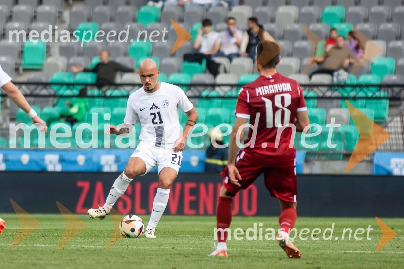  Vanja Drkušić, nogometašPripravljalna tekma za Euro 2024: Slovenija – Armenija