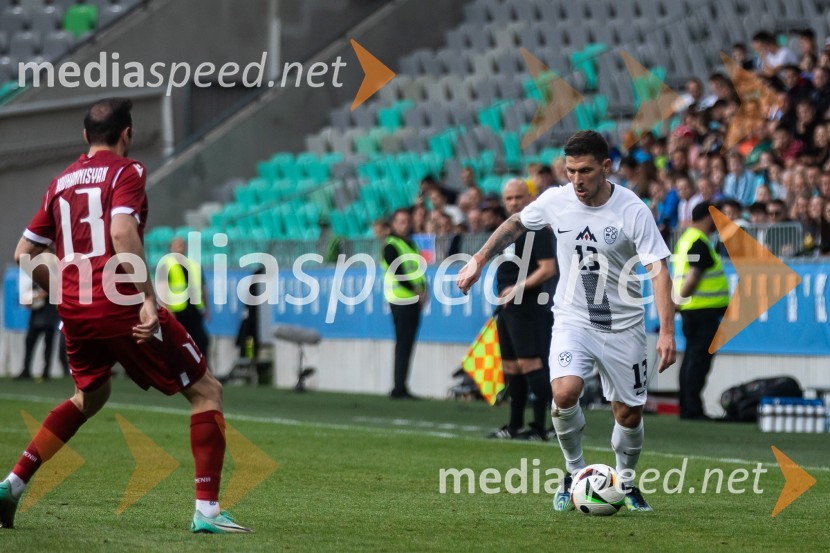  Erik Janža, nogometašPripravljalna tekma za Euro 2024: Slovenija – Armenija