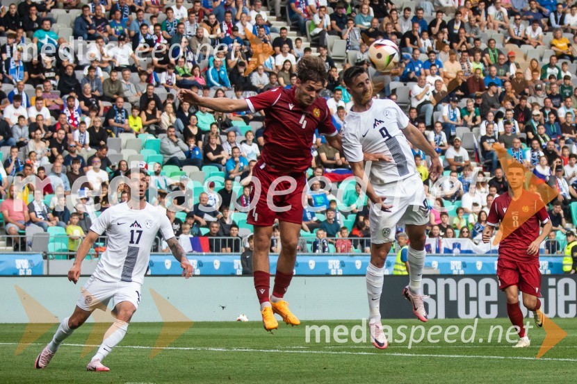  Georgiy Harutyunyan, nogometaš, Armenija;  Andraž Šporar, nogometašPripravljalna tekma za Euro 2024: Slovenija – Armenija