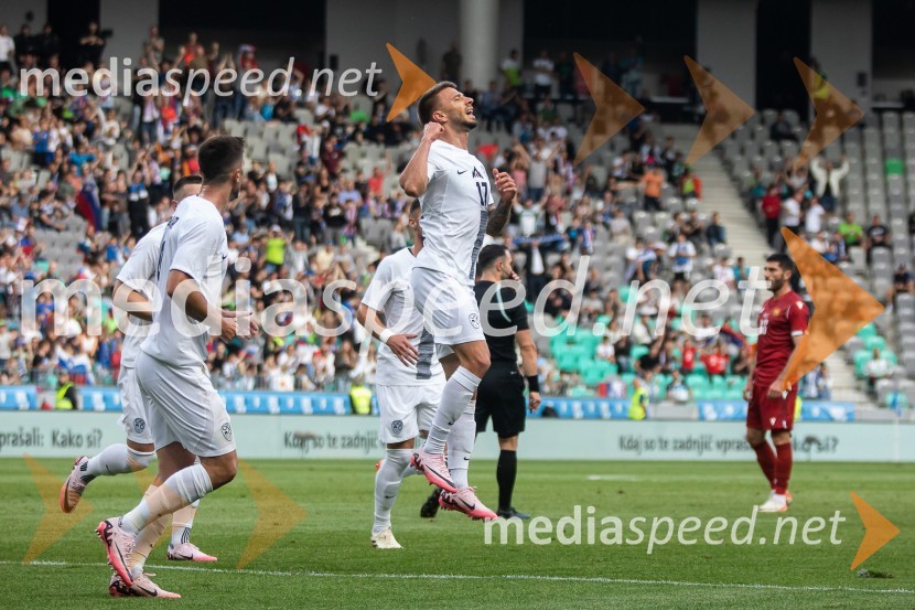  Jan Mlakar, nogometašPripravljalna tekma za Euro 2024: Slovenija – Armenija