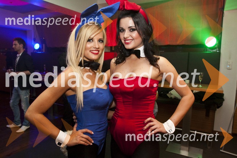 Katja Litrop in Barbara Podobnik, Playboyevi zajčiciPlayboy party