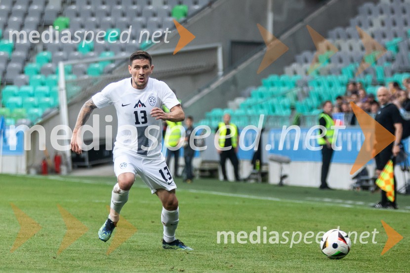  Erik Janža, nogometašPripravljalna tekma za Euro 2024: Slovenija – Armenija