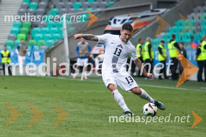  Erik Janža, nogometašPripravljalna tekma za Euro 2024: Slovenija – Armenija