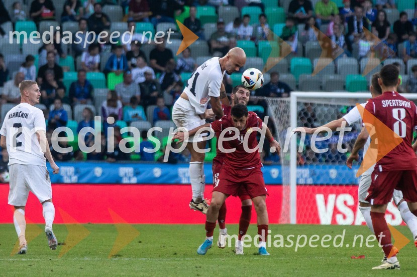  Benjamin Šeško, nogometaš;  Artur Serobyan, nogometaš, ArmenijaPripravljalna tekma za Euro 2024: Slovenija – Armenija