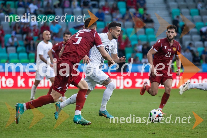  Petar Stojanović, nogometaš;  Najair Tiknizjan, nogometaš, ArmenijaPripravljalna tekma za Euro 2024: Slovenija – Armenija