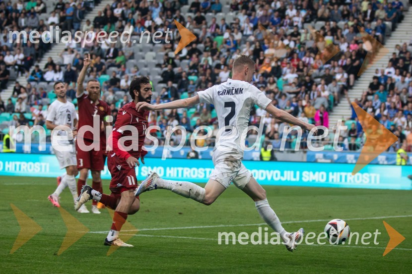  Žan  Karničnik, nogometašPripravljalna tekma za Euro 2024: Slovenija – Armenija
