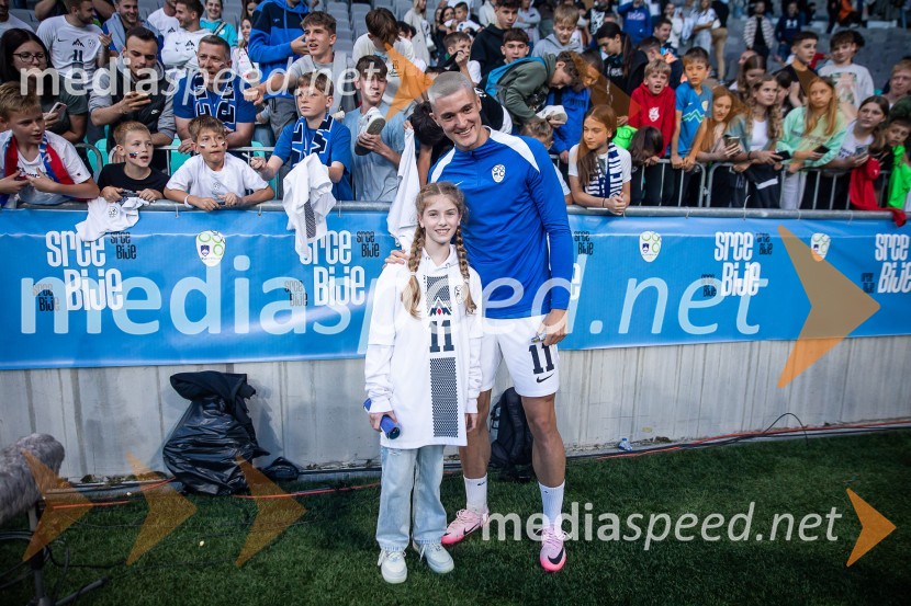  Benjamin Šeško, nogometaš;  ... Pripravljalna tekma za Euro 2024: Slovenija – Armenija