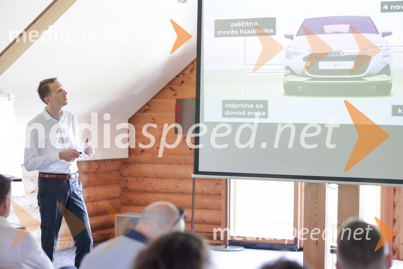 Audi A3, slovenska predstavitev