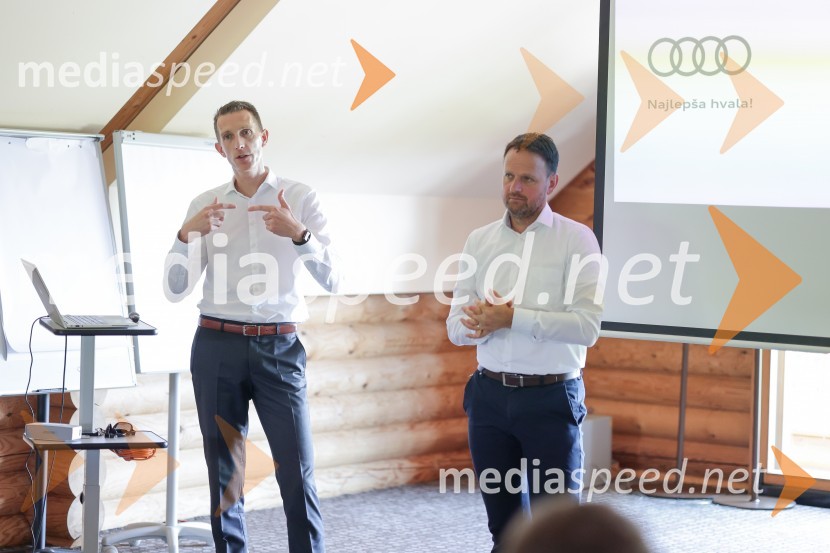  ... ;  Franci Bolta, direktor znamke Audi pri podjetju Porsche Slovenija d.o.o.Audi A3, slovenska predstavitev