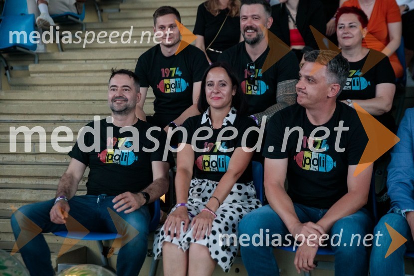  Hrvoje Filipčić, direktor marketinga, Perutnina Ptuj Group;  Barbara Stopinšek, vodja blagovne znamke Poli v Skupini Perutnina Ptuj;  David Visenjak, direktor trženja, Perutnina Ptuj d. d.33. SOF, podelitev nagrad