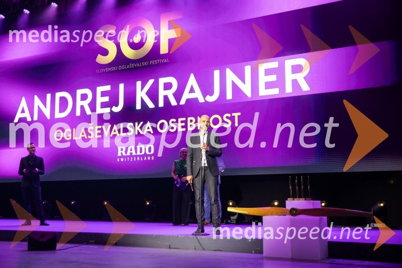  Andrej Krajner, direktor komunikacij, NLB33. SOF, podelitev nagrad