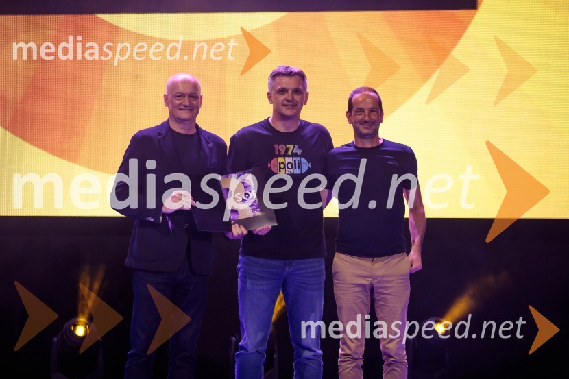  Marko  Vičič, partner in izvršni direktor v agenciji Futura DDB;  David Visenjak, direktor trženja, Perutnina Ptuj d. d.;  Marko  Vičič, partner in izvršni direktor v agenciji Futura DDB33. SOF, podelitev nagrad