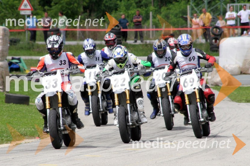 Štart 2.vožnjeHITROSTNI MOTOCIKLIZEM, DP4 - Pokal Tomos