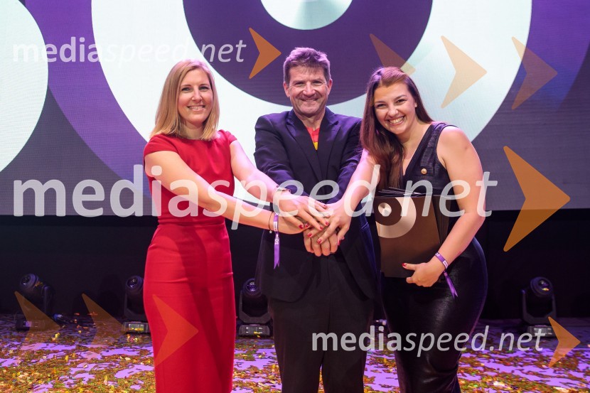  ... ;  Dejan Turk, predsednik uprave, A1 Slovenija;  Nikolaja Frece, A1 Slovenija33. SOF, podelitev nagrad