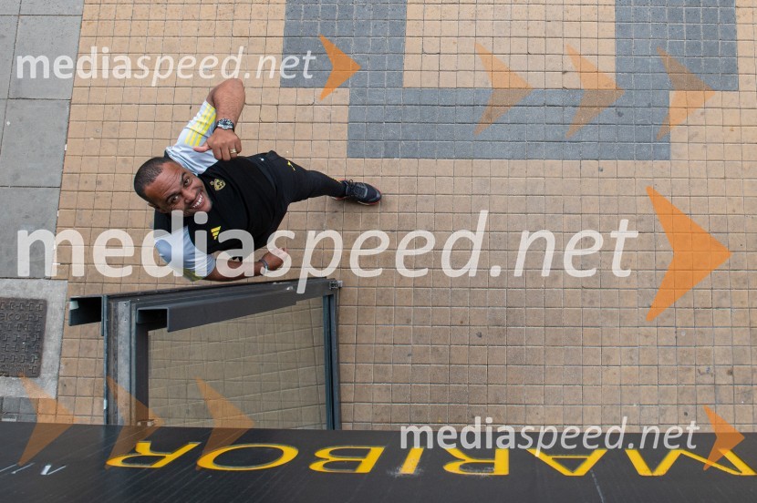  Marcos  Tavares, nekdanji nogometaš, NK MariborPrvi trening in novinarska konferenca NK Maribor