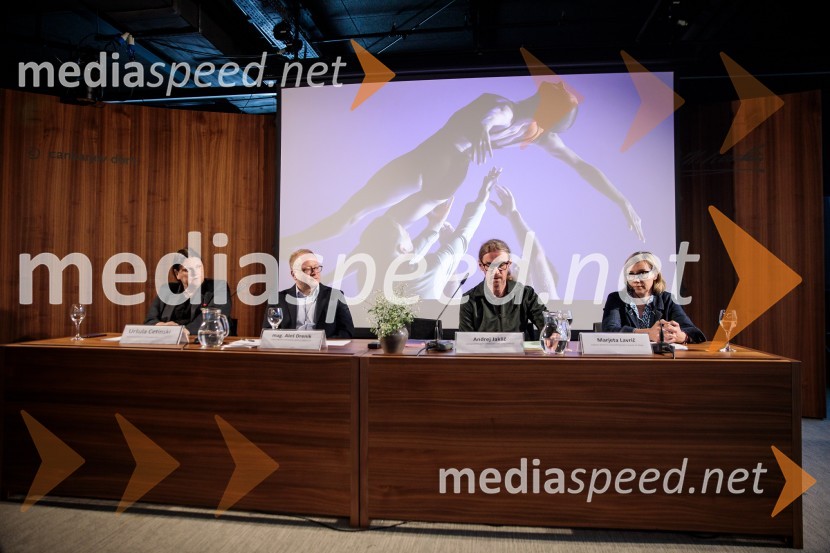  Uršula Cetinski, generalna direktorica, Cankarjev dom; mag. Aleš Drenik, vodja programa resne glasbe, opere in balet, Cankarjev dom;  Andrej Jaklič, vodja gledališkega in sodobnoplesnega programa CD;  Marjeta Lavrič, Direktorica Centra kulture Španski borci ter vodja programa in produkcije Zavoda EN-KNAPPredstavitev Zlatega in Srebrnega abonmaja ter abonmaja Veličastni 2024/25, Cankarjev dom