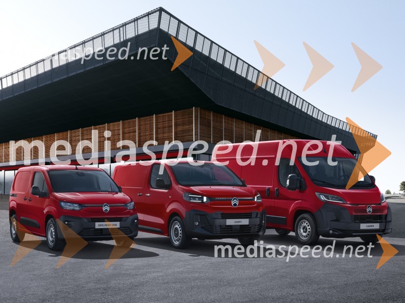 Na slovenske ceste prihaja novi Citroën Berlingo Van, Jumpy in Jumper