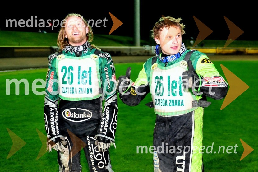 Adam Skornicki, Poljska in Andriy Karpov, UkrajinaSpeedway, 26. dirka za Zlati znak in 15. Pokal Franca Babiča