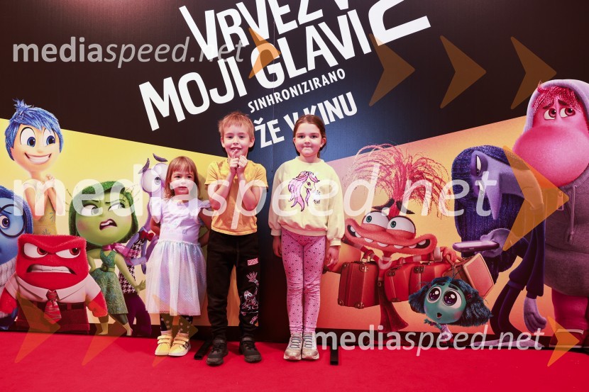 Vrvež v moji glavi 2, premiera animiranega filma v Cineplexx Ljubljana