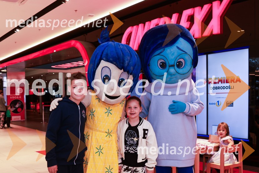 Vrvež v moji glavi 2, premiera animiranega filma v Cineplexx Ljubljana
